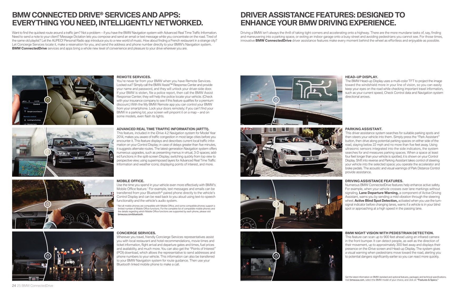 2014 BMW 5-Series Brochure Page 25